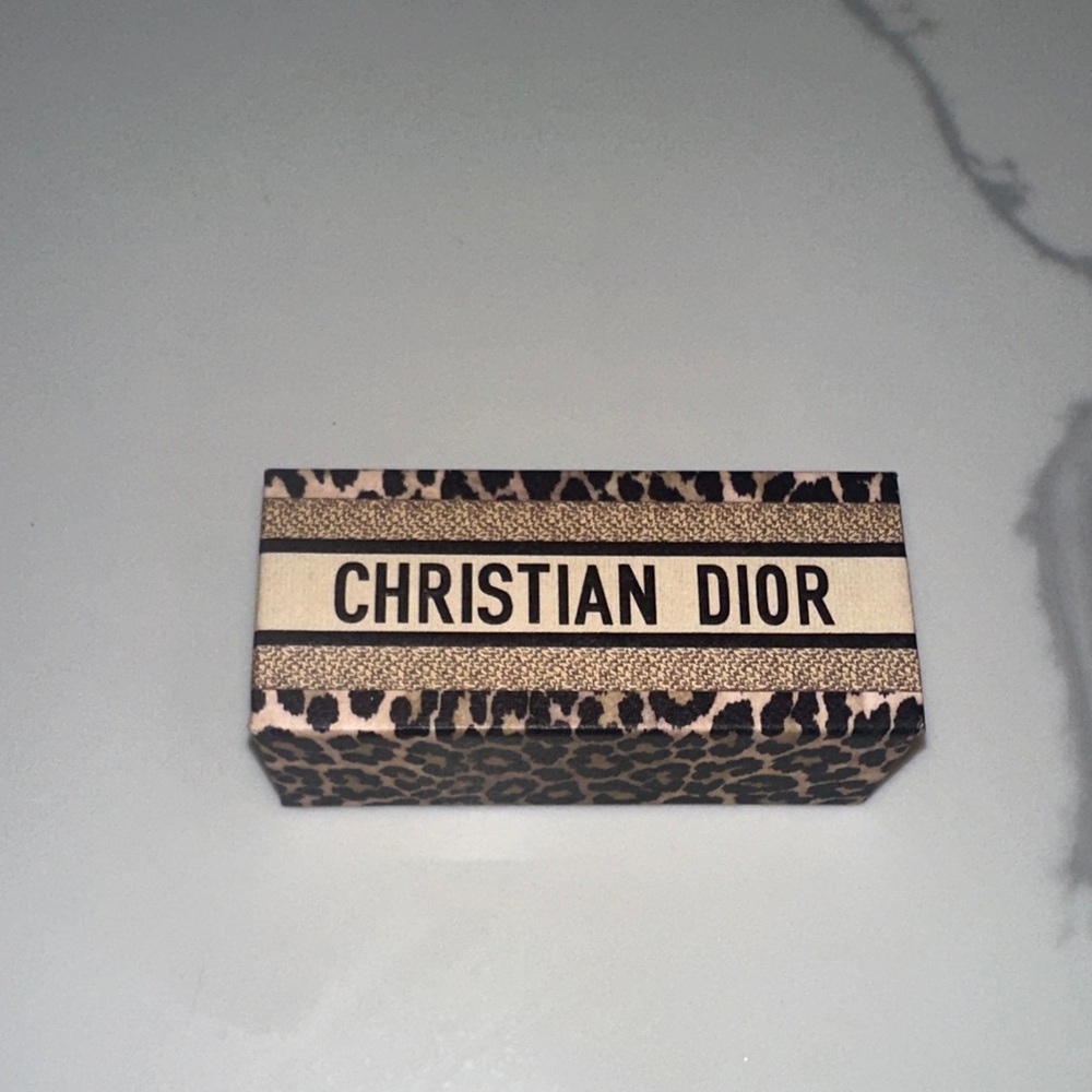 Christian Dior Leopard Print lipstick Box